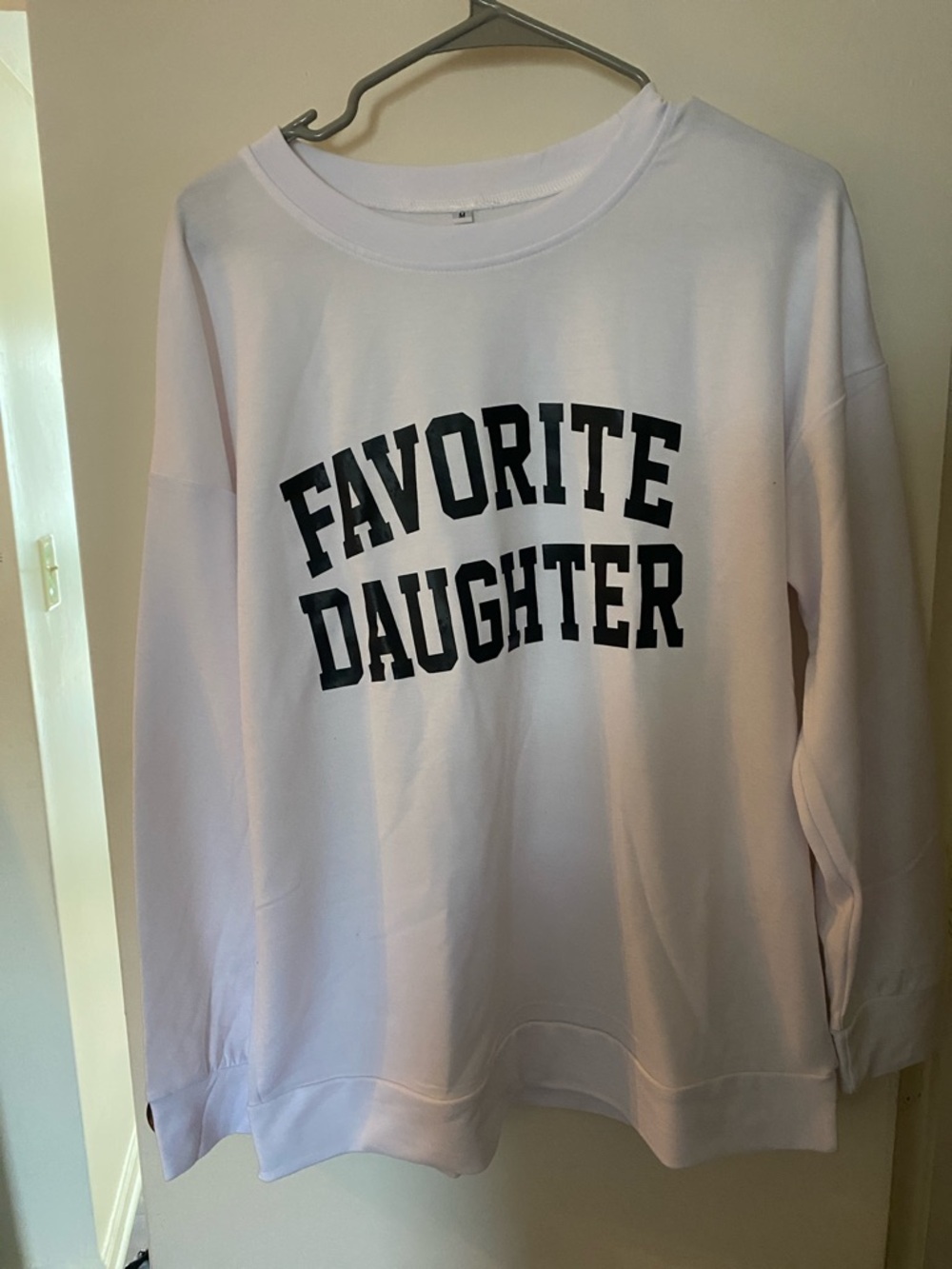 Favorite Daughter White Graphic Sweatshirt - Kids